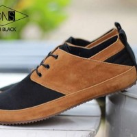 SEPATU PRIA GOODNESS RICH BLACK CASUAL LOAFERS ORIGINAL HANDMADE 40-44