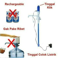 Jual Pompa Air Galon Elektrik SUNPRO SP-89 Baterai Charger Murah