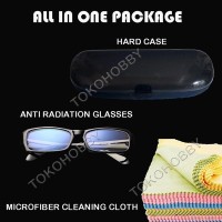 Kacamata Anti Radiasi komputer (laptop lcd monitor tv) kaca mata lelah