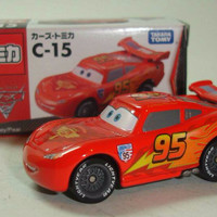 Jual TOMICA CARS C-15 FIRER MCQUEEN DISNEY PIXAR Murah