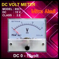 DC 500 V Analog Panel Volt Voltage Meter voltmètre Gauge 44C2 DC 0-500 V Classe 1.5