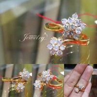 TERMURAH Cincin Berlian 0,45 Ct Natural Diamond Emas 50%