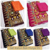 set kain kebaya/brokat/brukat sofia dan katun prada bali mulya 55