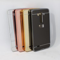 Jual MIRROR CASE METAL BUMPER LG G3 HARD CASE /CERMIN CASING Murah