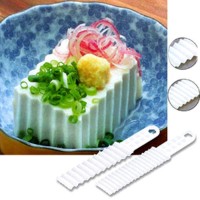 Pisau Plastik Tofu / Pudding (Isi 2)