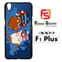 Zombie Balrog vs Dan ART Y1957 Casing HP Oppo F1 Plus Custom Case Cove