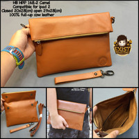 Clutch pria Hushpuppies 168-2 Camel suprem dompet kulit dompet pria