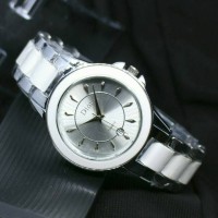 JAM TANGAN WANITA/CEWEK MERK DIOR RANTAI COMBINASI MIKA
