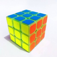 Jual Rubik yong jun 3x3 vvgoo speed cube glow base 3x3x3 | Rubik Glow 3x3x3 Murah