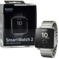 SONY SmartWatch 2 SW2 SW 2 With Steel Metal WristBand Original