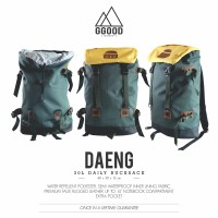 Tas Ransel Laptop Gunung Mini Carrier Daypack - Ggoodstuff Daeng Green