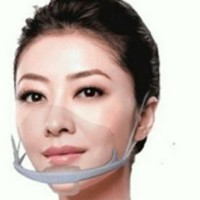 Jual Masker Penutup Mulut Transparan,Plastic Transparent Mask, Murah