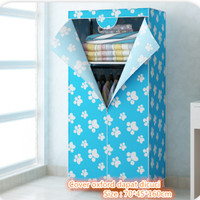 N-1 Multifunction Wardrobe Single rak pakaian lemari co Murah