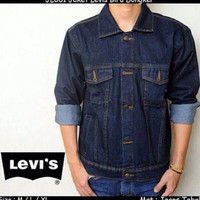 best seller Jaket Jeans Levis / Jaket Jeans / Jaket Jeans Pria