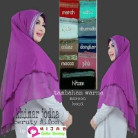 Jual jilbab KHIMAR JODHA | hijab dan kerudung instan | real pic