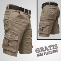 Jual Celana Kargo Pendek Vans Size 32 Sd 37 / Pdl / Lapangan /Outdoor Murah