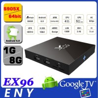 Jual Android TV BOX X96 QuadCore Ram 1GB Rom 8GB ,OS 6.0 Marshmallow Murah