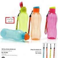 Jual Tupperware Eco Bottle 500 ml Flip Top Tempat Minum Botol 500ml Fliptop Murah