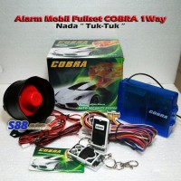 New...!!!Alarm Mobil Fullset Merk Cobra