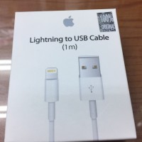 Jual KABEL DATA LIGHTNING ORIGINAL 100% IPHONE 5/5S 6/6S 6PLUS & IPADMINI Murah