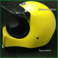 Jual Helm Cakil HBC Kuning # Yellow Dop Doff Murah