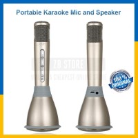mic smule .portable karaoke mic and speaker.