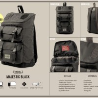 Jual tas ransel laptop VISVAL MAJESTIC series Murah