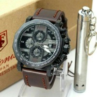 JAM TANGAN PRIA/COWOK SPORT MERK TETONIS ORIGINAL KULIT CRONO