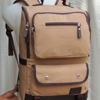 Jual BACKPACK TAS KANVAS Tas GENDONG Ransel Pria TAS SEKOLAH grosir MURAH Murah