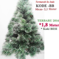 Jual PREMIUM Pohon NAtal BUNGA 1.8 M Murah