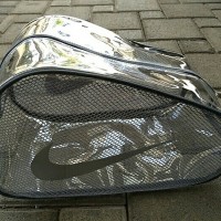 TAS SEPATU TRANSPARAN NIKE