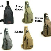 Jual Men sling shoulder bags/ body bag tas Selempang pria Murah