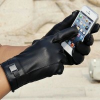 Jual sarung tangan pria untuk winter / musim dingin touchscreen Murah