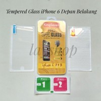 Jual Tempered Glass iPhone 6 / 6S Depan Belakang Murah