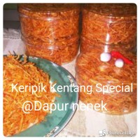 Jual Keripik Kentang Special Pedas Manis & Crispy Murah