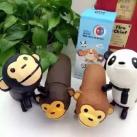 Jual Termos Karakter Panda Monyet Hot and Cool Stainless Steel Food Grade Murah