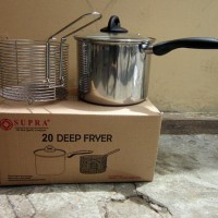 Jual PANCI DEEP FRYER SUPRA STAINLESS DIAMETER 20 CM Murah