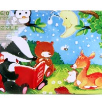Jual Puzzle Jigsaw Kayu 6x10 (60 Potong) Kotak Kaleng Tupai Cerita PL-046 Murah