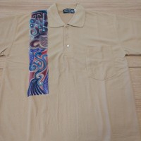 Polo Shirt Lukis / Kaos Kerah Lukis.