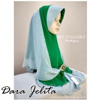 JILBAB INSTAN DARA JELITA BASIC MURAH CANTIK