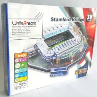 Jual 3D Puzzle Stadium - Stamfford Bridge - Chelsea Murah