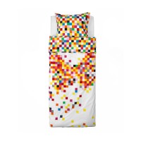 Jual Ikea Flyga ~ Sarung Quilt Katun 150x200 Cm + 1 Sarung Bantal Warna/i Murah