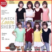 BAJU KAOS WANITA | AFW102 | LENGAN PANJANG POLOS