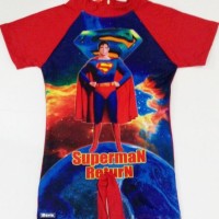 RNKD37 - Baju Renang Anak Diving Superman Return (UKURAN XXL) Murah