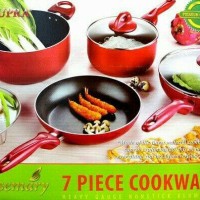 Jual Panci Supra set 7 pcs cookware Rosemary (murah + berkualitas) Murah