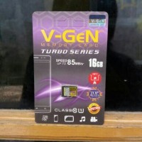 Jual VGEN 16GB Class 10 Turbo Series V-GEN 16 GB MicroSD V GEN Micro SD Murah