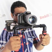 Jual Shoulder Rig with Counter Weight Camera Kamera DSLR ARTechno DIY Murah