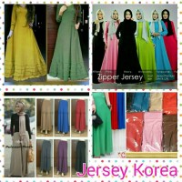 Rok Jersey Korea ,Rok Muslimah,pakaian wanita