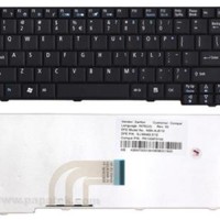 Keyboard laptop/notebook acer aspire one 531 hitam/putih original