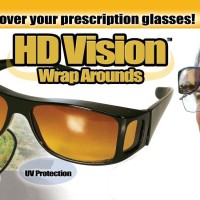 Jual Kacamata Klip On Anti Silau Saat Malam/Night View Clip Ons Glasses Murah